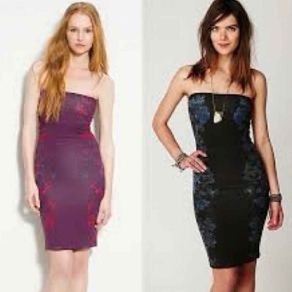 NWT❣️ FREE PEOPLE Convertible Bodycon Dress, Midnight blue